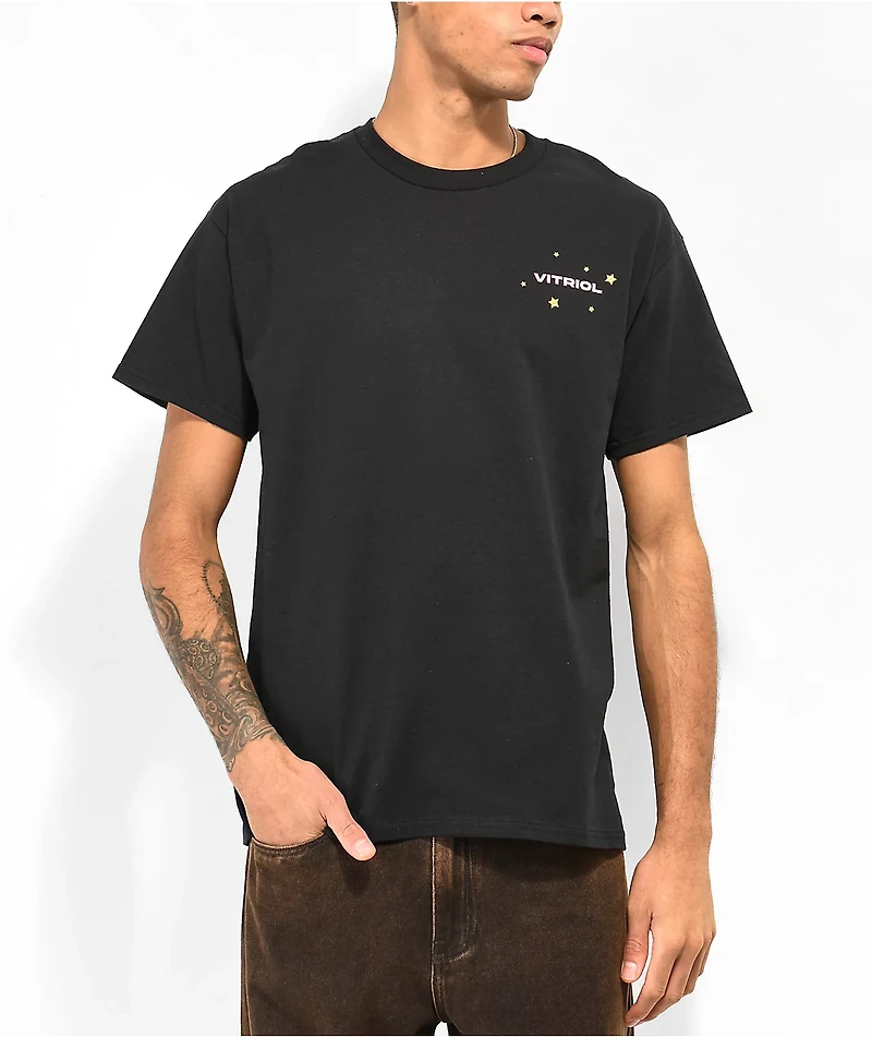 Vitriol Pop Off Black T-Shirt
