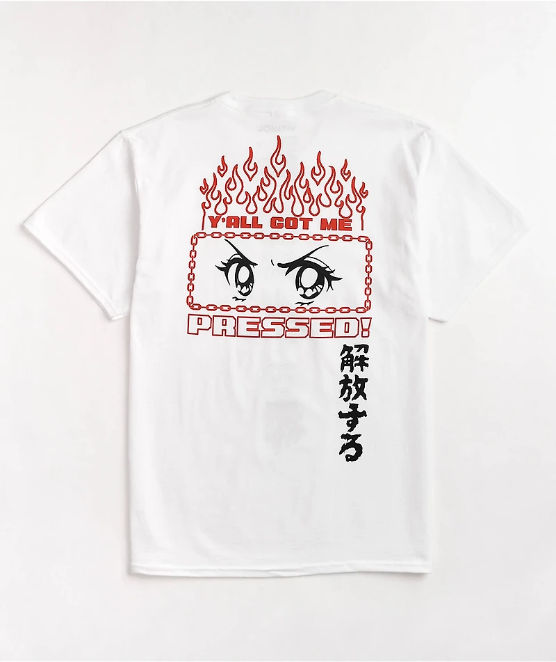 Vitriol Pressed White T-Shirt