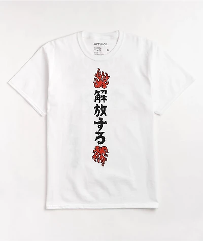 Vitriol Pressed White T-Shirt