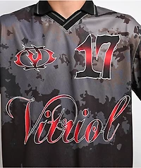 Vitriol Prevail Black Camo Soccer Jersey