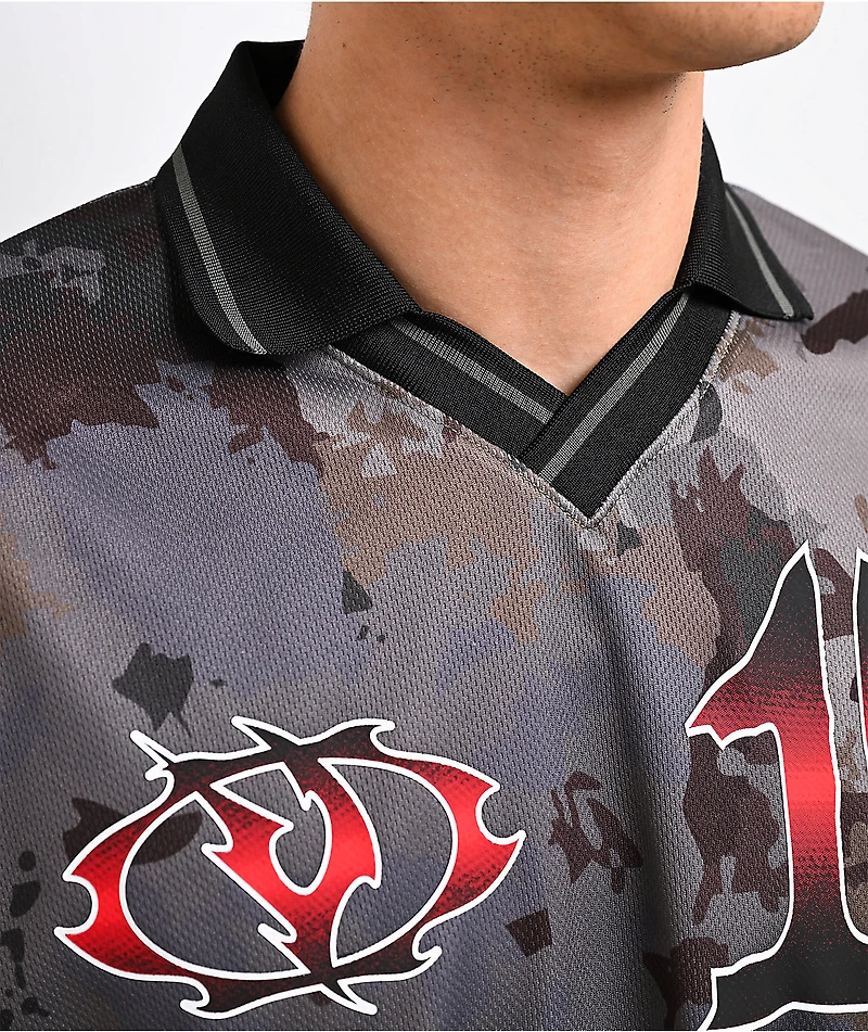 Vitriol Prevail Black Camo Soccer Jersey