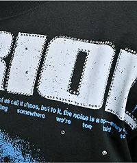 Vitriol Printed Collage Black T-Shirt