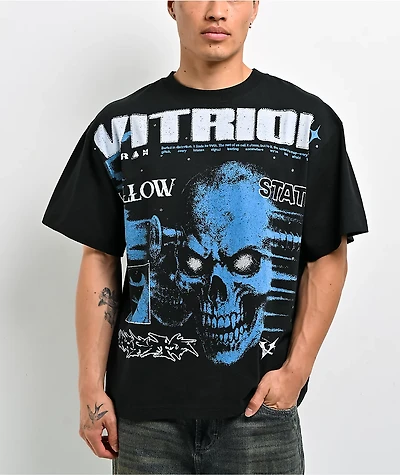 Vitriol Printed Collage Black T-Shirt