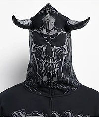 Vitriol Rage Cage Black Zip Hoodie