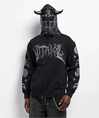 Vitriol Rage Cage Black Zip Hoodie