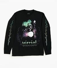Vitriol Reaper Fantasy Black Long Sleeve T-Shirt