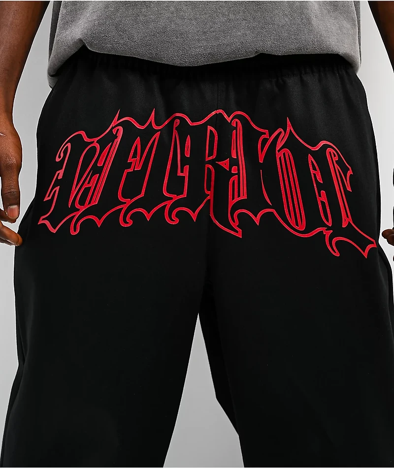 Vitriol Rebuke Black Twill Pants