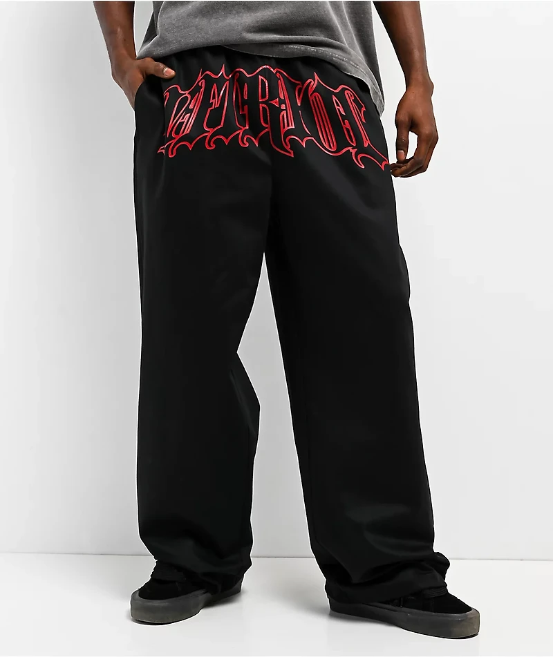 Vitriol Rebuke Black Twill Pants