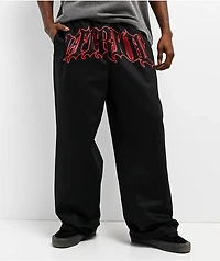 Vitriol Rebuke Black Twill Pants
