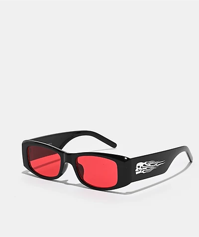 Vitriol Red Sabbath Black Sunglasses