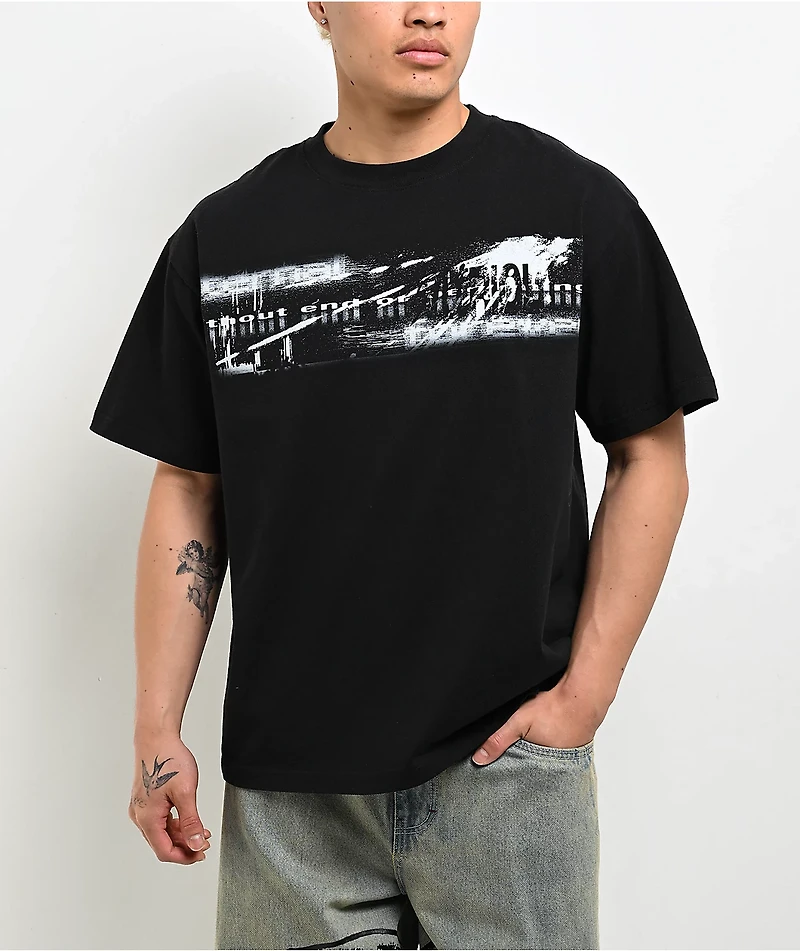 Vitriol Reflective Puddle Black T-Shirt
