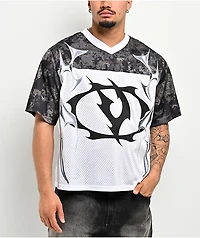 Vitriol Reptile White Crop Football Jersey
