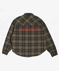 Vitriol Revival Green Flannel Shirt