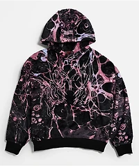 Vitriol Ryder Toxic Pink Sherpa Hoodie