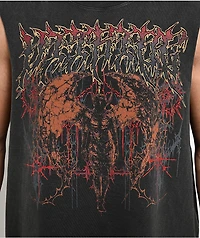 Vitriol Sacrifice Black Wash Tank Top