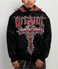 Vitriol Sacril Black Zip Hoodie