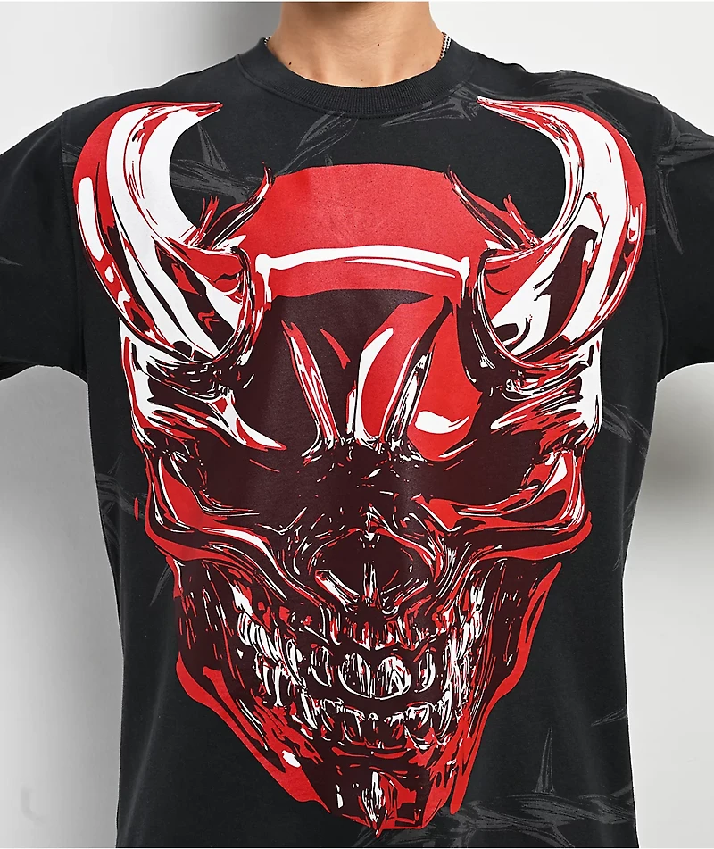 Vitriol Sacrilege Black Boxy T-Shirt