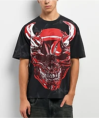 Vitriol Sacrilege Black Boxy T-Shirt