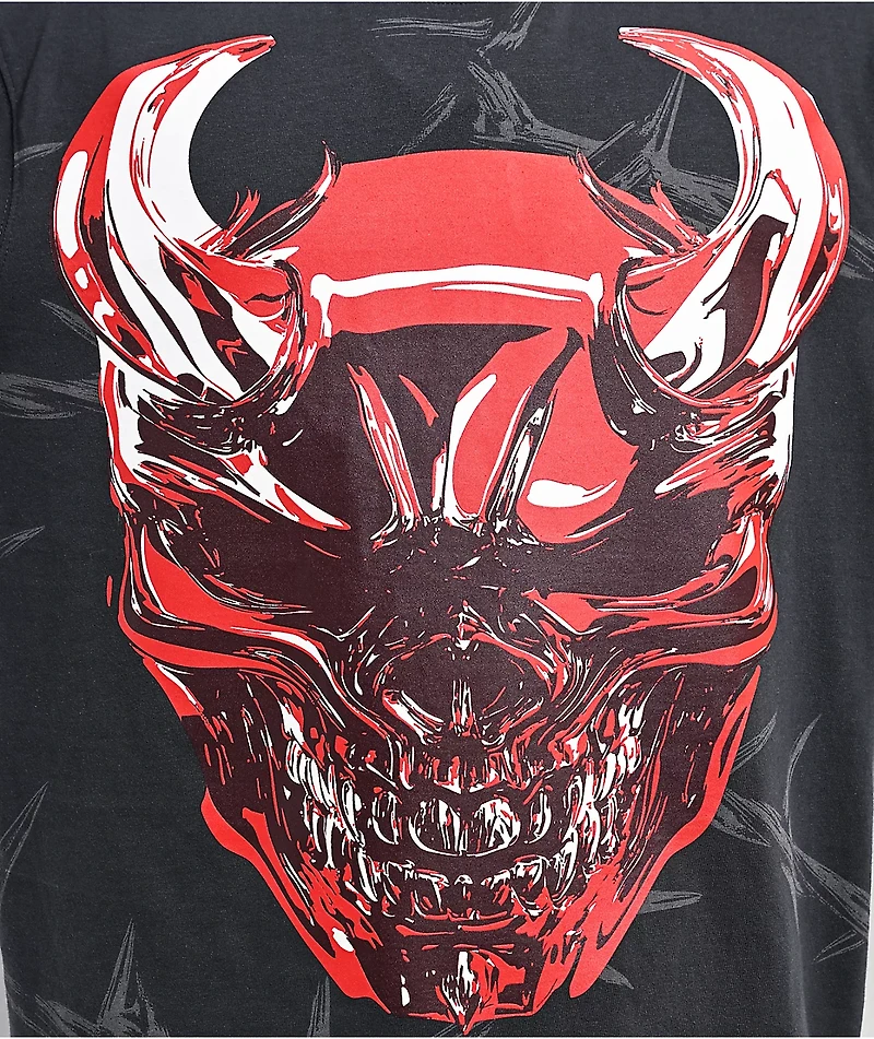 Vitriol Sacrilege Black Long Sleeve Boxy T-Shirt