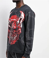 Vitriol Sacrilege Black Long Sleeve Boxy T-Shirt