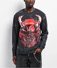 Vitriol Sacrilege Black Long Sleeve Boxy T-Shirt