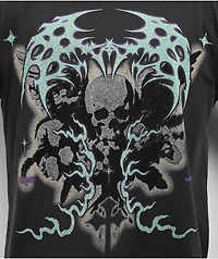 Vitriol Saint Black 2fer Long Sleeve T-Shirt