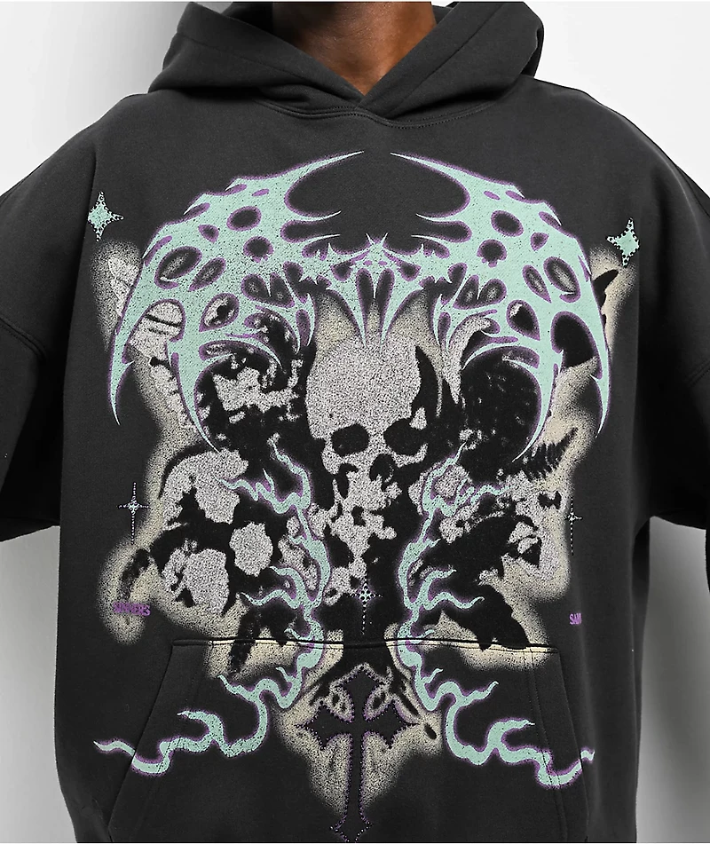 Vitriol Saint Charcoal Hoodie