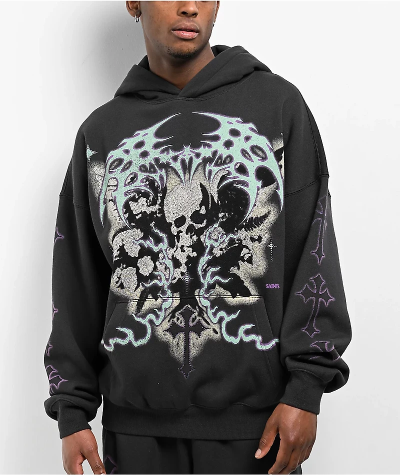 Vitriol Saint Charcoal Hoodie