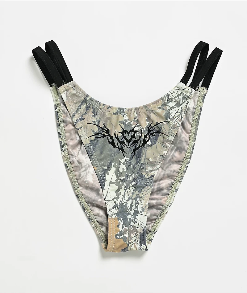 Vitriol Sandi Camo Bikini Bottom