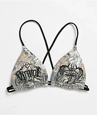 Vitriol Sandi Camo Triangle Bikini Top
