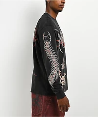 Vitriol Scorn Black Long Sleeve T-Shirt