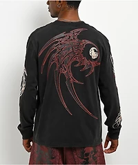 Vitriol Scorn Black Long Sleeve T-Shirt