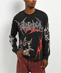 Vitriol Scorn Black Long Sleeve T-Shirt