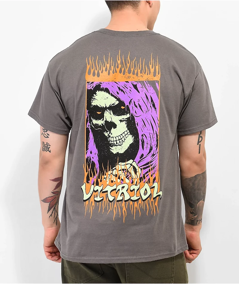Vitriol See U Heck Black Wash T-Shirt