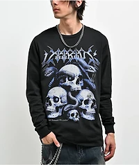 Vitriol Serpents Reign Black Long Sleeve T-Shirt