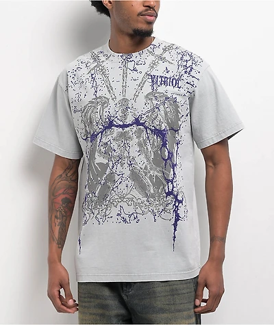 Vitriol Set Free Grey T-Shirt