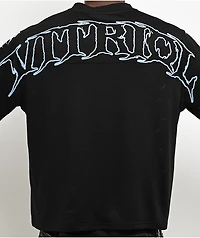 Vitriol Shadow Crawl Black Crop Football Jersey