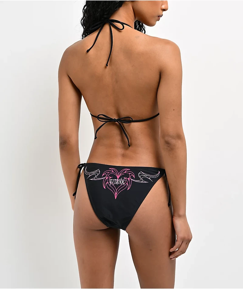 Vitriol Shae Black Bikini Bottom
