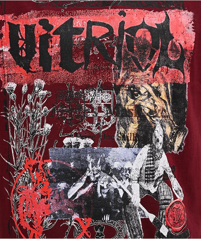 Vitriol Sleep Paralysis Red T-Shirt