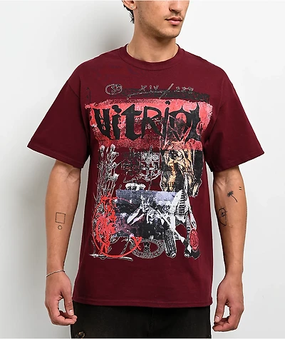 Vitriol Sleep Paralysis Red T-Shirt