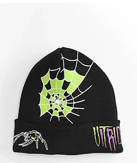 Vitriol Sludge Spider Black Beanie
