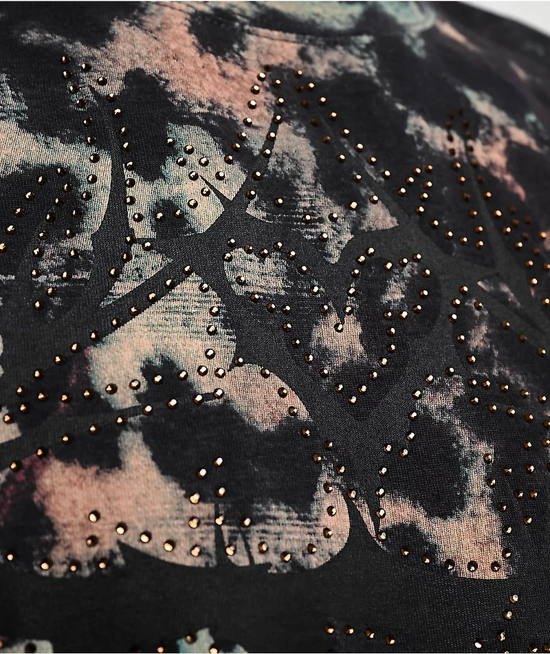 Vitriol Spawn Leopard 2fer Black & White Long Sleeve T-Shirt