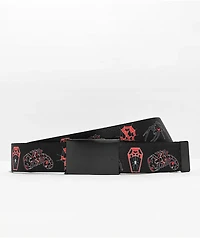 Vitriol Spun Black Web Belt