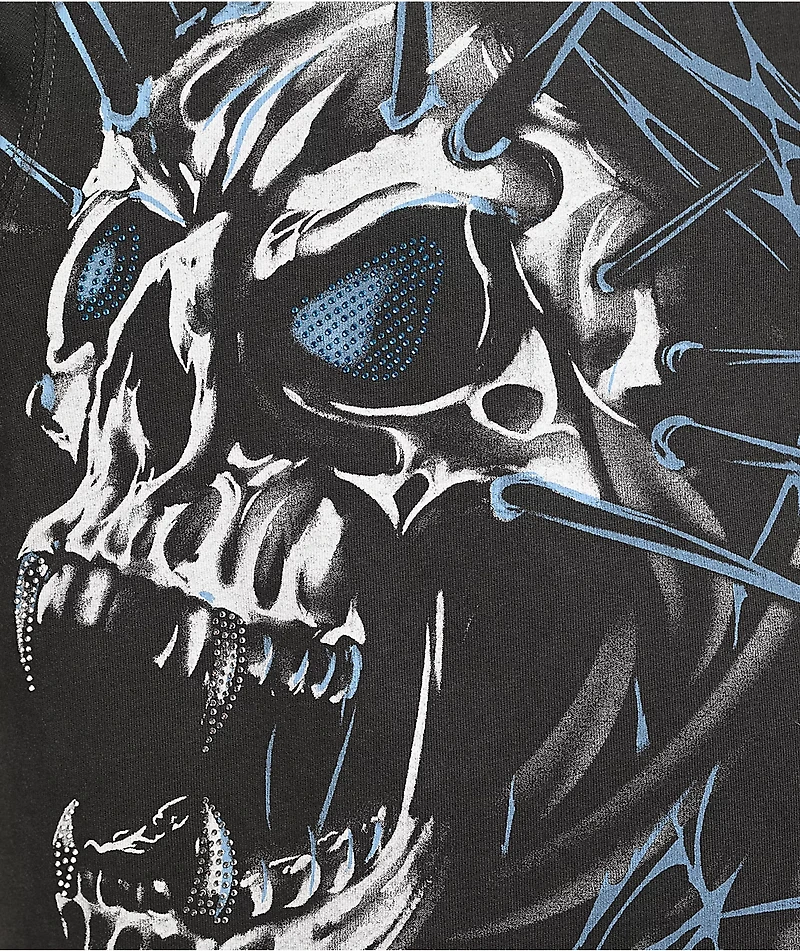 Vitriol Stone Fish Charcoal Wash Long Sleeve T-Shirt