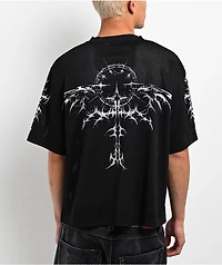Vitriol Summoned Black Crop Football Jersey
