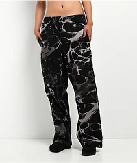 Vitriol Summoned Marble Black Lounge Pants