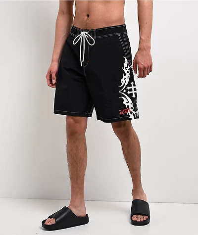 Vitriol Tattoo Black Board Shorts