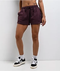 Vitriol Tessa Huckleberry Purple Sweat Shorts