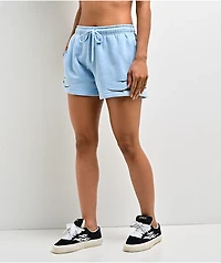 Vitriol Tessa Sigil Baby Blue Sweat Shorts