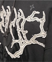 Vitriol Thunder Black Wash Hoodie